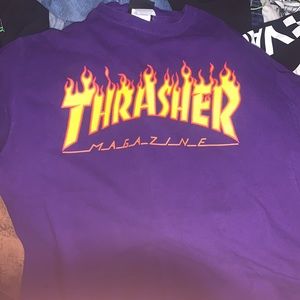 Purple thrasher shirt men’s medium